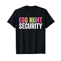 Funny Chocolate Egg Hunt Security Halloween Costume Easter T-Shirt