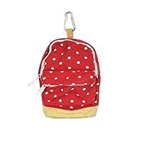Wrapables® Mini Backpack Pencil Case Pouch, Red
