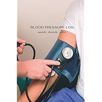 Blood pressure log systolic/diastolic/pulse