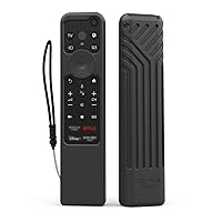 Silicone Sony BRAVIA TV XR Remote Case Compatible with 2022/2023 Sony BRAVIA TV RMF-TX800P/RMF-TX800U/RMF-TX900U for Sony BRAVIA XR TV Remote Case,Anti-Lost with Remote Lanyard