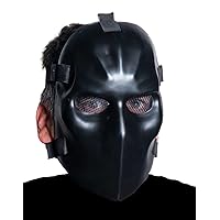 Morbid Enterprises Adult Evil Goalie Black Plastic Mask