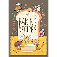 MY BAKING RECIPES: cute recipe journal to write in, 7