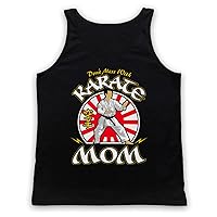 Men's Don't Mess with Karate Mom Martial Arts Expert Tank Top Vest