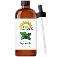 Peppermint Essential Oil (Huge 4oz Bottle) Bulk Peppermint Oil - 4 Ounce