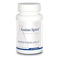 Amino Sport Broad Spectrum Amino Acids, Essential Amino Acids, BCAAs, Sports Recovery, Support Lean Muscle Mass 180 Caps