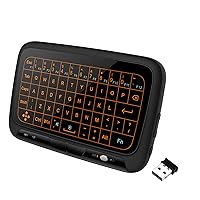 H18+ 4GHz Keyboard Full Touchpad Backlight Keyboard with Large Touch Pad for Smart TV Android TV Box PC Lap