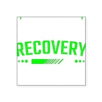 CafePress Back Surgery Recovery Loading Spinal Fusio Sticker Square Bumper Sticker Car Decal