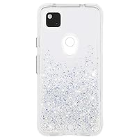 Case-Mate Google Pixel 4a Case - Twinkle Ombre Diamonds [10ft Drop Protection] [Wireless Charging Compatible] Bling Glitter Case for Pixel 4a, Anti Scratch, Shockproof Materials, Slim Fit, Lightweight