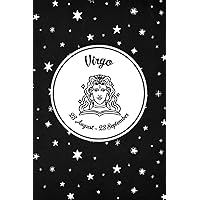 Virgo: Virgo Zodiac Notebook 23 August - 23 September I Horoscope Journal I Virgo Astrology Journal to write in