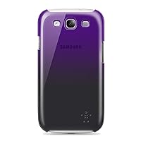 Belkin Shield Fade Case / Cover for Samsung Galaxy S3 / S III (Black / Purple)