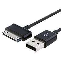 Original Genuine OEM Data Sync Transfer Charging USB Cable Cord FOR Samsung GT-P1000 Galaxy Tab 10 8.9 Black