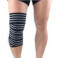 Compression Knee Wraps for Weightlifting - 78