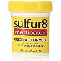 Sulfur 8 Medicated Regular Formula Anti-Dandruff Hair and Scalp Conditioner, 2 Ounce