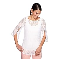 Ruby Rd. Dressy Lace Top Martinique