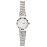Skagen Grenen SKW6824 Men's Watch Ultra Slim Two-Hand Movement 37 mm Charcoal Recycled Stainless Steel (At Least 50%) Case with Stainless Steel Mesh Strap