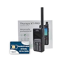 Thuraya XT Pro Satellite Phone & Standard SIM with 10 Units (6 Minutes) with 365 Day Validity