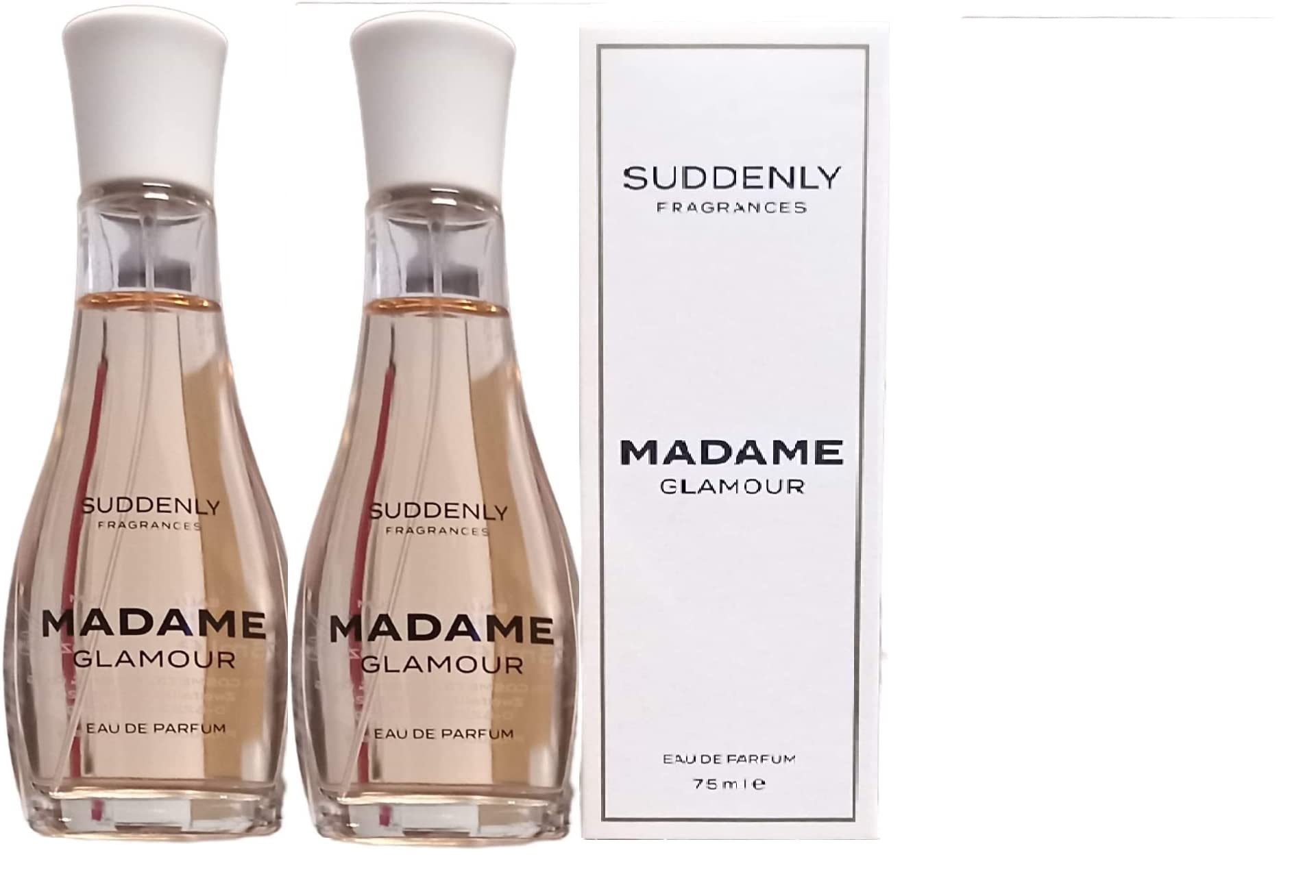 Madame Glamour Suddenly WOMAN DIAMONDS MADAME GLAMOUR PERFUME EAU DE PARFUM ( 2x75ml PACK) made in Germany ????????