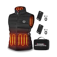 Women's Heated Vest(S) with 7.4V 16000mAh Battery Pack Included + Extra 7.4V Battery Pack