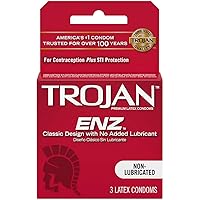 Trojan Non-Lubricated Premium Latex Condoms 3 ct