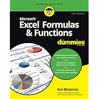 Excel Formulas And Functions Fd, 5e (For Dummies) Excel Formulas And Functions Fd, 5e (For Dummies) Paperback