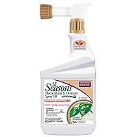 Bonide All Seasons Horticultural & Dormant Spray Oil, 32 oz Ready-to-Spray, Disease Prevention and Insect Killer for Organic Gardening