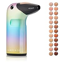 Temptu Air Airbrush Starter Kit: Cordless Professional At-Home Airbrush Makeup Travel-Friendly Anti-Aging, Long-Wear, Buildable Foundation For Healthy Skin in Rainbow and Pink