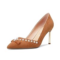Castamere High Stiletto Heel Pointed Toe Pumps Slip-on Sexy Classic 3.3 Inches Heels