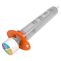 Ezy Dose Kids Baby Oral Syringe & Dispenser | True Ezy Design for Liquid Medicine | 10 mL/2 TSP | Color Coded | Pack of 3
