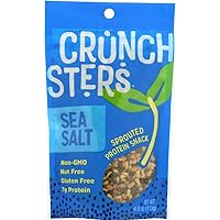 Crunchsters Snack, 4oz. Bags, Sea Salt, 1-Pack