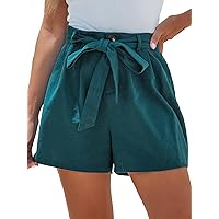 CUPSHE Women's Shorts Casual Self Tie Mini Short Floral Fashion Summer 2024