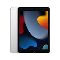 iPad (9th Generation): with A13 Bionic chip, 10.2-inch Retina Display, 64GB, Wi-Fi, 12MP front/8MP Back Camera, Touch ID, All-Day Battery Life – Silver