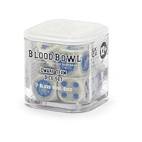 Games Workshop Blood Bowl - Seconde Saison : Dwarf Team Dice Set