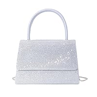 Crystal Women Handbags Ladies Purses Top-Handle Tote Handbag Rhinestones Evening Bags for Women Wedding Glitter Purse