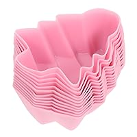 BESTOYARD 24 Pcs Cake Mold Rubber Muffin Molds Xmas Candy Molds Christmas Chocolate Molds Candy Silicone Cups Christmas Soap Molds Christmas Baking Molds 7c Jelly Christmas Tree