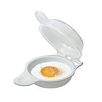 Microwave Egg Cooker/Poacher - Easy Scrambled Omelet Maker & Breakfast Cookware - Quick and Convenient Egg Cooking Solution - ONE COOKER