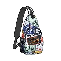 Mqgmz Halloween Flying Bats Print Shoulder Bag Crossbody Backpack, Casual Daypack, Sling Bag, Chest Bag, Travel Bag