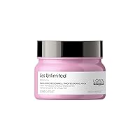 L'Oreal Professionnel Liss Unlimited Mask | For Frizz-Prone Hair | Provides Long-Lasting Frizz and Humidity Protection| With Prokeratin | 8.5 Fl. Oz.