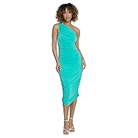 Maggy London One-Shoulder Bodycon Summer Cocktail Wedding Guest Dresses for Women
