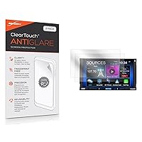 BoxWave Screen Protector Compatible with Jensen CAR710W - ClearTouch Anti-Glare (2-Pack), Anti-Fingerprint Matte Film Skin for Jensen CAR710W, Jensen CAR710W, CAR710X, CAR710