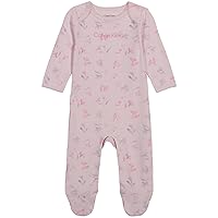 Calvin Klein Baby Girls Footed CoverallCalvin Klein Footed Coverall