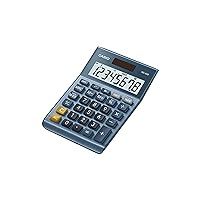 Casio MS-80B 8-Digit Desktop Calculator, Blue Small