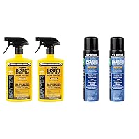 Sawyer Permethrin Clothing Insect Repellent Trigger Spray Twin Pack (24 oz) and Sawyer 20% Picaridin Insect Repellent Continuous Spray (2 x 6 oz)