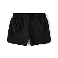 Girls' Active Pull on Stretchy Waistband Flowy Short