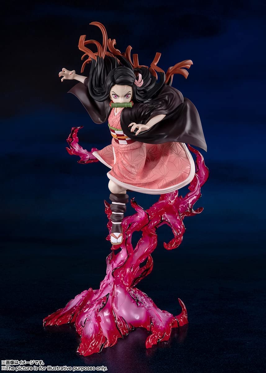TAMASHII NATIONS - Demon Slayer: Kimetsu no Yaiba - Nezuko Kamado Blood Demon Art, Bandai Spirits FiguartsZERO Figure