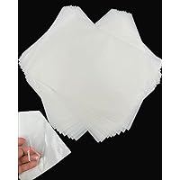 PLANTIONAL Double Sided Iron On Adhesive Sheets: 20 PCS Heavy Weight A4 Size Double-Sided Press-on Patch Heat Melt Fabric Glue Sheet Permanent Fusible Adhesive Sheets
