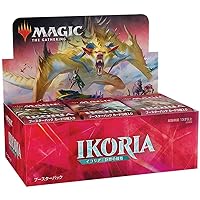 Magic: The Gathering Ikoria: Lair of Behemoths Japanese Draft Booster Box | 36 Draft Booster Packs (540 Cards + Box Topper) | Factory Sealed
