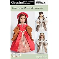 Tudor Dress ~ Doll Clothes Pattern for 18 Inch American Girl Dolls