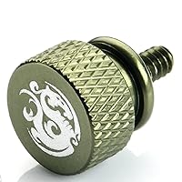 Aluminum Thumb Screw Red with Logo for Bitspower M4