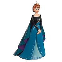 Christmas Ornament 2021, Disney Frozen 2 Queen Anna, Porcelain