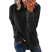 Oversized Sweatshirt for Women Graphic,Women's Fall Long Sleeve Pullover Tops Casual Round Neck Sweatshirt
